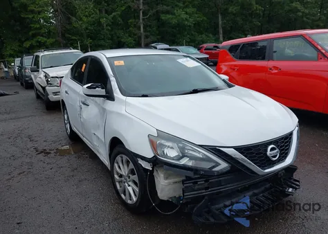 2018 Nissan Sentra Sv из США, поврежденный, VIN 3N1AB7AP1JY203119